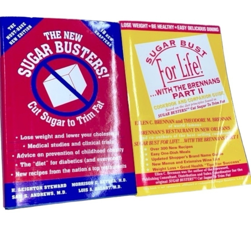 Sugar busters health books set